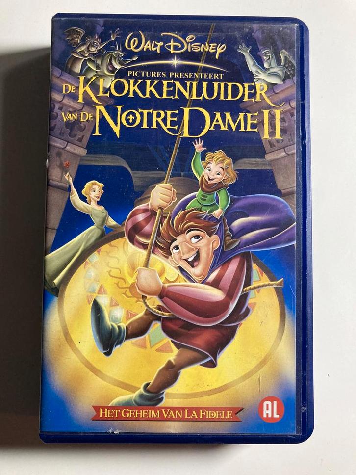 DE KLOKKENLUIDER VAN DE NOTRE DAME 2 (VHS), Cd's en Dvd's, VHS | Film, Gebruikt