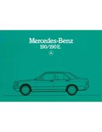 1984 MERCEDES BENZ 190 BROCHURE ITALIAANS, Livres, Autos | Brochures & Magazines, Ophalen of Verzenden