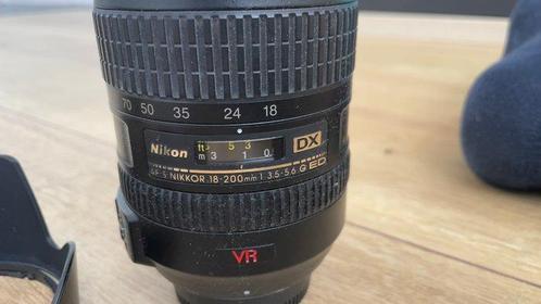 Nikon Nikon AF-S DX NIKKOR 18-200mm f/3.5-5.6G ED VR II, Audio, Tv en Foto, Fotocamera's Digitaal