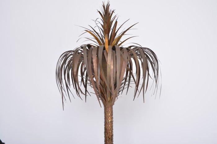 Sergio Bucci - Staande lamp - Hout, Koper, Messing -, Huis en Inrichting, Overige Huis en Inrichting