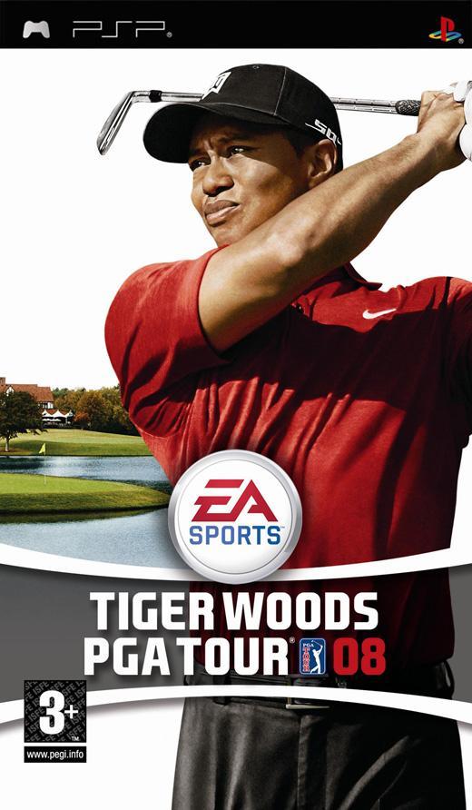 Tiger Woods PGA Tour 08-Standaard (PSP) Gebruikt, Games en Spelcomputers, Games | Sony PlayStation Portable, Ophalen of Verzenden