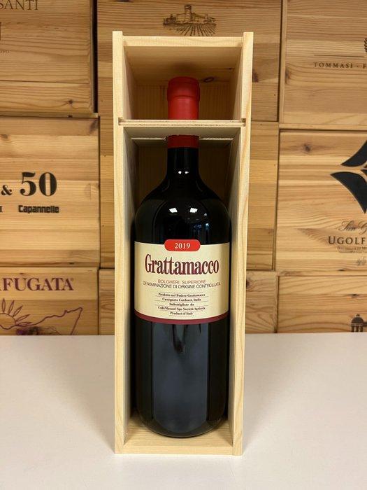 2019 Grattamacco - Bolgheri Superiore - 1 Magnum (1,5 L), Verzamelen, Wijnen