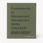 Fundamentals of Management: Management Myths Debunked!,, Boeken, Verzenden, Gelezen, Robbins Stephen