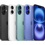 Apple iPhone 16 Plus 128Gb Black & White Nieuw + 2Jaar Gar, Ophalen of Verzenden, Zonder abonnement, Zonder simlock