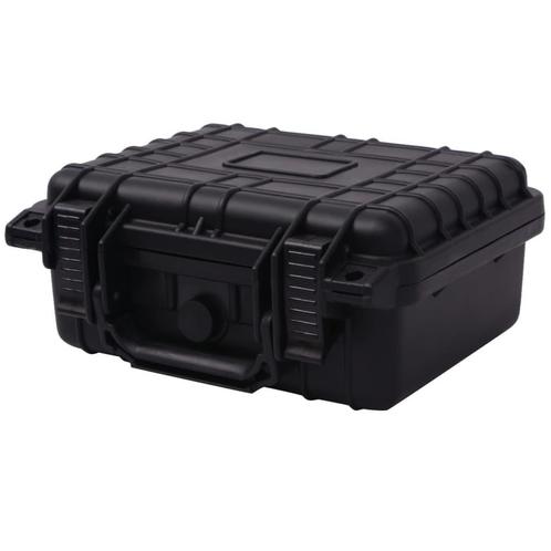 vidaXL Beschermende materiaalkoffer 27x24,6x12,4 cm zwart, Audio, Tv en Foto, Foto | Cameratassen, Nieuw, Verzenden