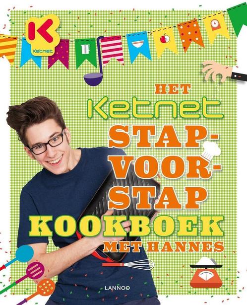 Het Ketnet stap-voor-stap kookboek met Hannes 9789401424752, Boeken, Overige Boeken, Zo goed als nieuw, Verzenden