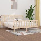vidaXL Bedframe massief hout 200x200 cm, Huis en Inrichting, Slaapkamer | Bedden, Verzenden, Nieuw