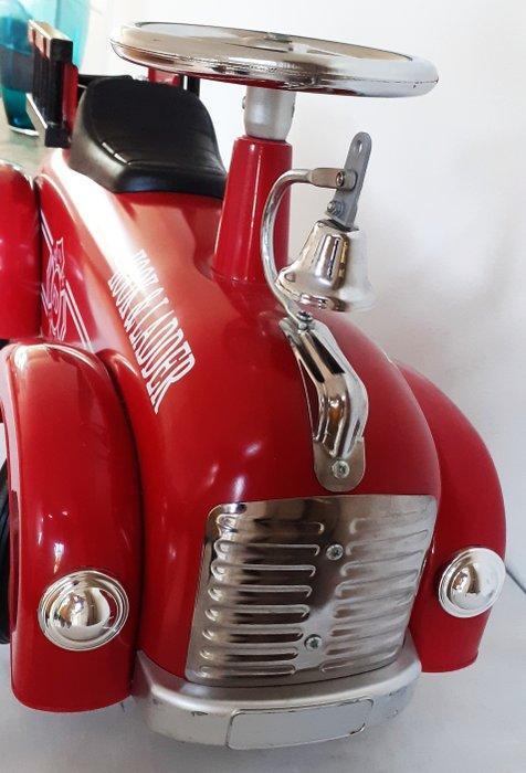 Retro Roller - Véhicule-jouet Fire Chief Hook & Ladder Ride, Antiek en Kunst, Antiek | Speelgoed