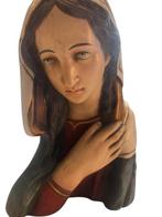 Beeld - Madonna - 32 cm - Antiek - Gips - 1940-1950