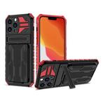 iPhone 12 - Armor Card Slot Hoesje met Kickstand - Wallet, Telecommunicatie, Mobiele telefoons | Hoesjes en Screenprotectors | Apple iPhone