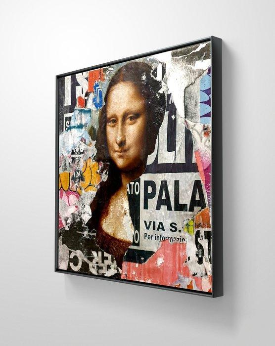 lasveguix (1986) - Urban Mona Lisa, Antiquités & Art, Art | Peinture | Moderne