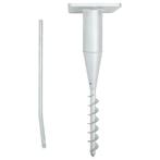 Parasolvoet Grond 16x16x52 | Retour Deal | -64%, Tuin en Terras, Verzenden, Nieuw, Parasolvoet