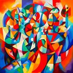 Marta Ellie (1985) - Eruption of Color XXL, Antiek en Kunst
