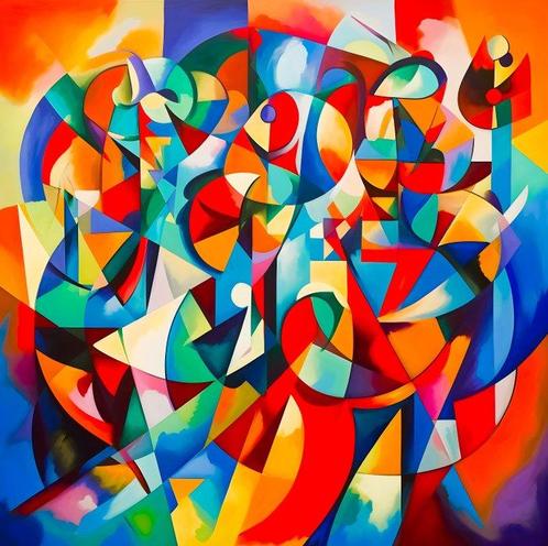 Marta Ellie (1985) - Eruption of Color XXL, Antiek en Kunst, Kunst | Designobjecten