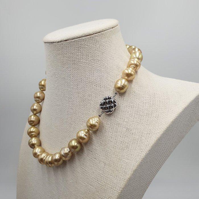 Zonder Minimumprijs - Halsketting Zilver Parel -, Handtassen en Accessoires, Kettingen