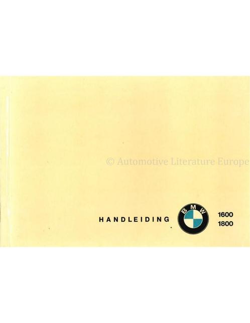 1965 BMW 1600 / 1800 INSTRUCTIEBOEKJE NEDERLANDS, Autos : Divers, Modes d'emploi & Notices d'utilisation