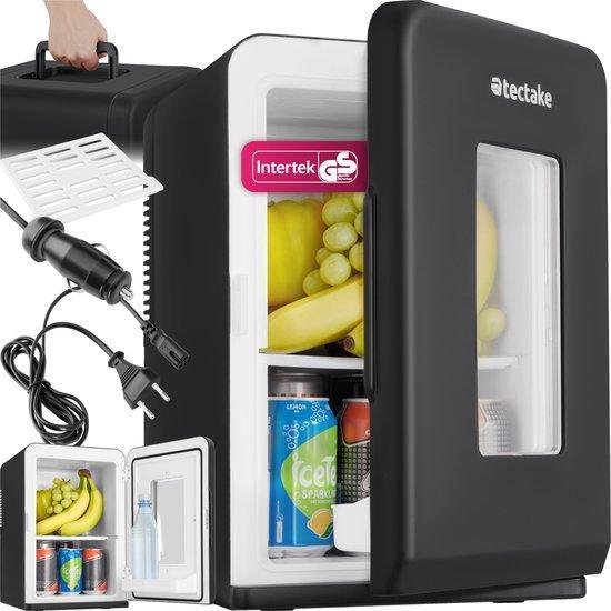 2dekans | tectake® Mini-Autokoelkast - Draagbare minibar 14L, Elektronische apparatuur, Koelkasten en IJskasten, Ophalen of Verzenden