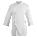 Koksbuis (Dames) | Wit | 3/4 Mouw | XS t/m L Whites Chefs, Verzenden, Nieuw in verpakking