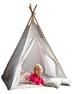 Speeltent - Tipi Tent - Met Grondkleed &amp; Kussens -, Verzenden