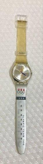 Swatch - USA Olympic Team Watch with Box - Unisex - 1996, Nieuw