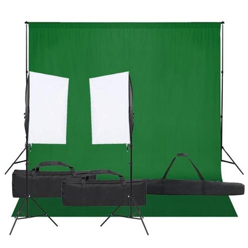 VD Fotostudioset met verlichtingsset en achtergrond, Autos : Divers, Outils de voiture, Envoi