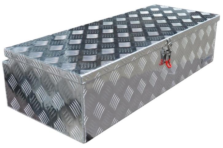 Aluminium traanplaat disselkist 900x380x230 mm, Doe-het-zelf en Bouw, Hang- en Sluitwerk, Ophalen of Verzenden