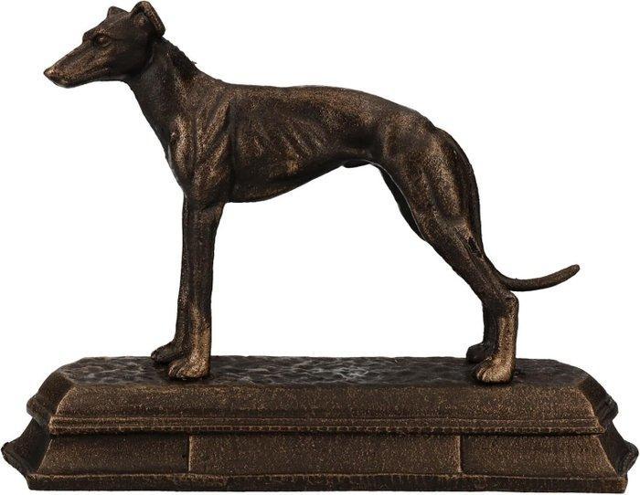 Greyhound - Beeldje - Gietijzer, Antiek en Kunst, Curiosa en Brocante