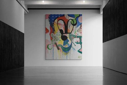 Ori Ben Zeev (1949) - Smile, Antiek en Kunst, Kunst | Schilderijen | Modern