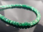Argent, Émeraude naturelle facettée / longueur du bracelet, Verzamelen, Mineralen en Fossielen