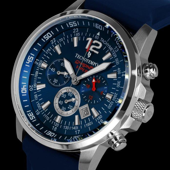 Tecnotempo - Chronograph 100M - Chrono Viper Limited, Handtassen en Accessoires, Horloges | Heren