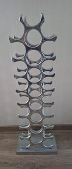 Michael Noll - Wijnrek - Aluminium - 27 wijnflessen