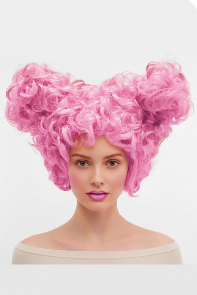 Luxe Suikerspin Pruik Roze Staarten met Gratis 2x Haarnetje, Vêtements | Femmes, Costumes de carnaval & Vêtements de fête, Enlèvement ou Envoi