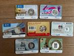 Nederland. 5 Euro 2008/2016 (7 coincards) (Zonder