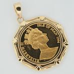 Pendentif - 18 carats Or jaune - 0.11ct. tw. Diamant