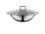 739476380 Wok Party 28 cm, gietijzer, zwart, Verzenden, Zo goed als nieuw