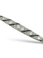 Bracelet - 18 carats Bracelet en or blanc 18K Art Déco avec