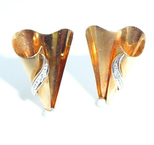 Sans Prix de Réserve - Boucles doreilles - 8 carats Or, Handtassen en Accessoires, Oorbellen