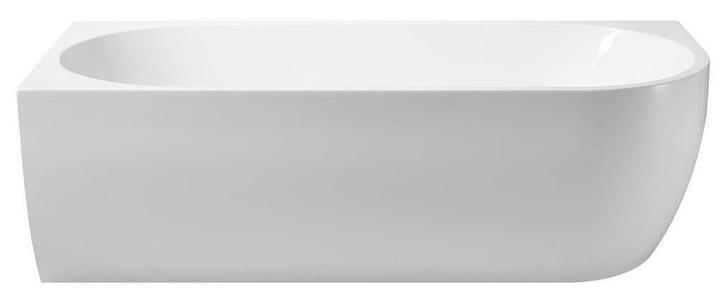 Corner links acryl hoekbad 180x80 wit, Huis en Inrichting, Badkamer | Badkamermeubels, Ophalen of Verzenden