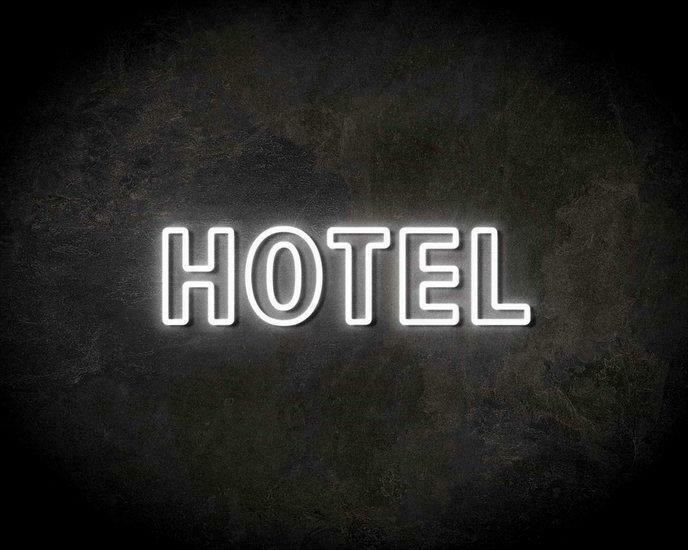 HOTEL neon sign - LED neon reclame bord neon letters verl..., Zakelijke goederen, Horeca | Overige, Verzenden
