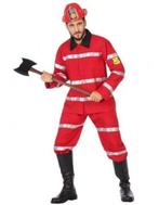 Pompier brandweerman kostuum, Ophalen of Verzenden