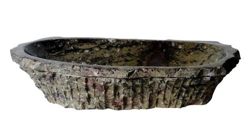 Sanifun Waskom Deina goniatiet marmer bruin, Maison & Meubles, Salle de bain | Linge de bain & Accessoires