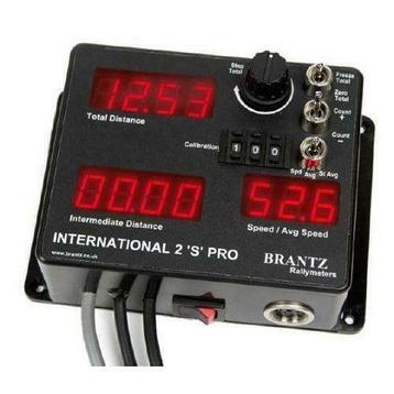 Brantz Rally Tripmaster BR7,-DD incl. driverdisplay socket.