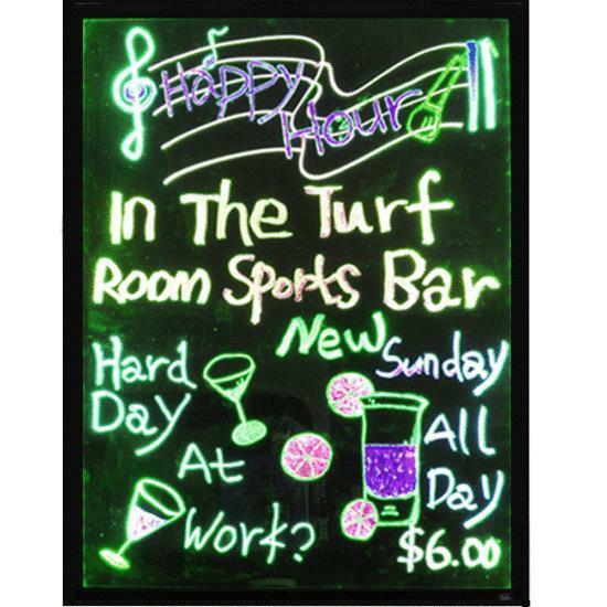 40cm*60cm LED schrijfbord incl. stiften, Huis en Inrichting, Woonaccessoires | Overige, Verzenden