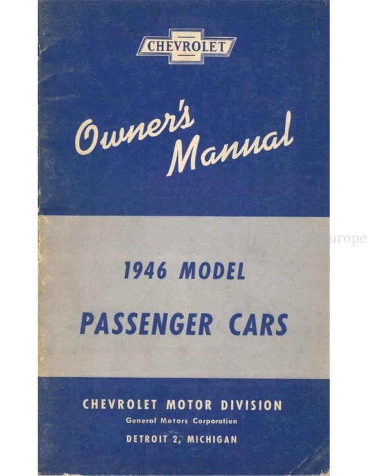 1946 FORD PRGRAMMA INSTRUCTIEBOEKJE ENGELS (USA), Auto diversen, Handleidingen en Instructieboekjes