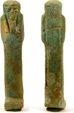 644-343bc Egypt Late period 26th-30th dynasty green faien..., Timbres & Monnaies, Monnaies & Billets de banque | Collections, Verzenden