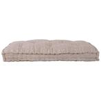 vidaXL Pallet Sofa Kussen Lichtbruin Stof, Huis en Inrichting, Verzenden, Nieuw
