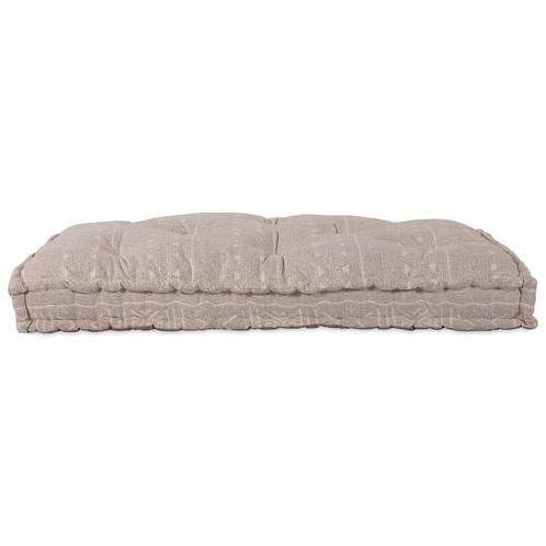 vidaXL Pallet Sofa Kussen Lichtbruin Stof, Huis en Inrichting, Woonaccessoires | Kussens, Nieuw, Verzenden