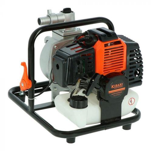 Kibani Waterpomp 15.000 Liter Per uur - 52 CC 2-Takt Benzine, Tuin en Terras, Hand-tuingereedschap, Nieuw