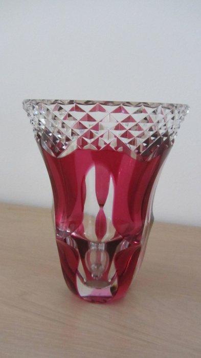 Val Saint Lambert - Léon Ledru - Vaas - Kristal, Antiek en Kunst, Antiek | Glaswerk en Kristal