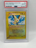 Pokémon - 1 Graded card - pichu reverse foil expedition -, Hobby en Vrije tijd, Verzamelkaartspellen | Pokémon, Nieuw